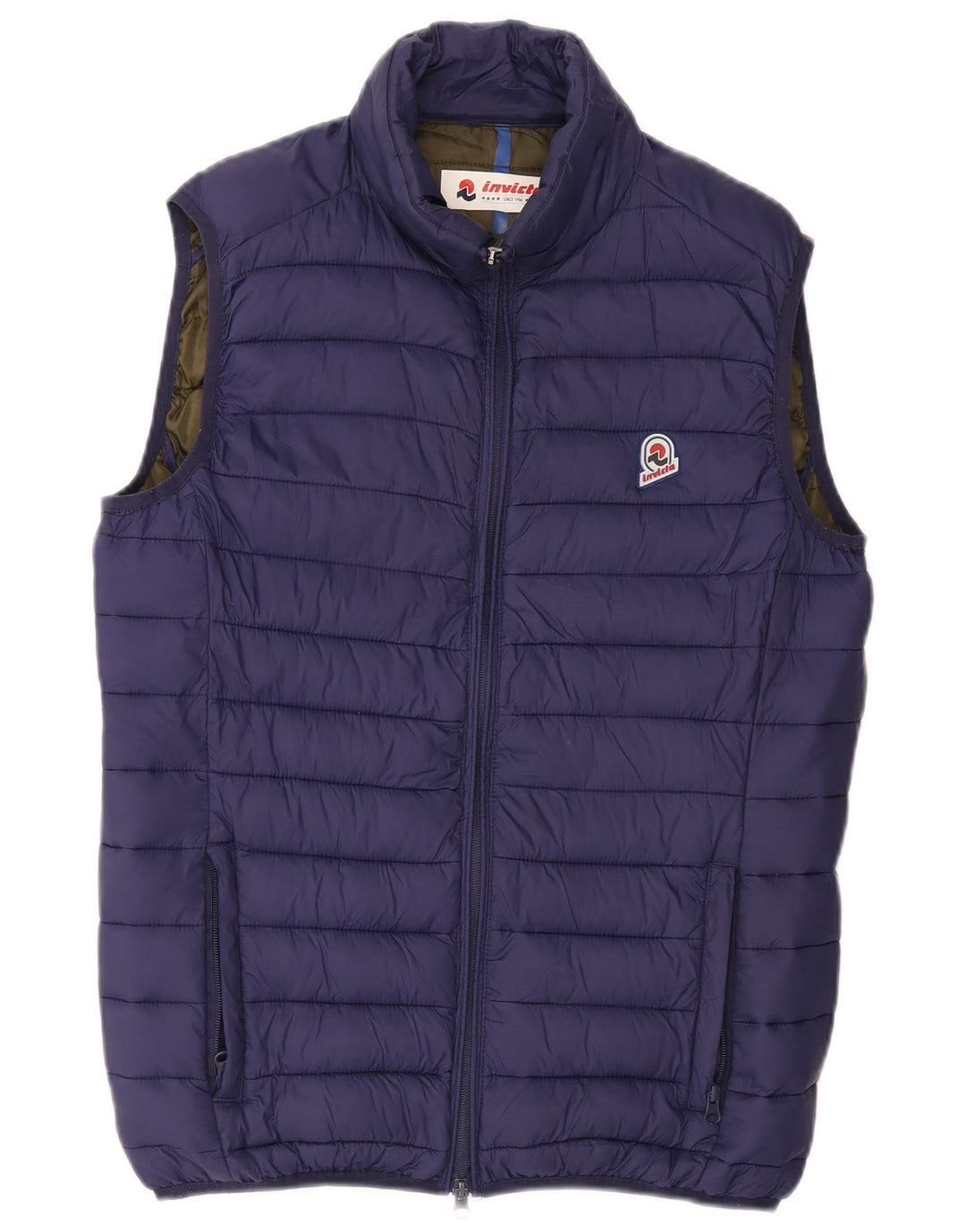 Colete acolchoado masculino Invicta UK 38 médio azul marinho poliamida