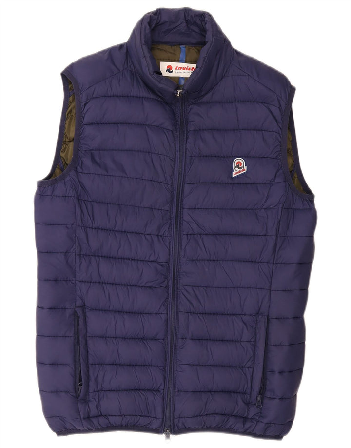 Colete acolchoado masculino Invicta UK 38 médio azul marinho poliamida