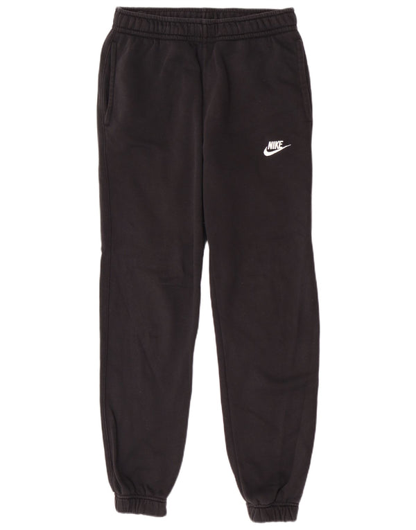 Nike masculino regular fit calças de treino joggers xs preto algodão esportes