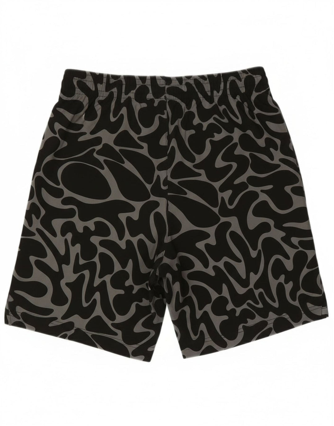 Shorts esportivos masculinos Reebok XS poliéster camuflado preto