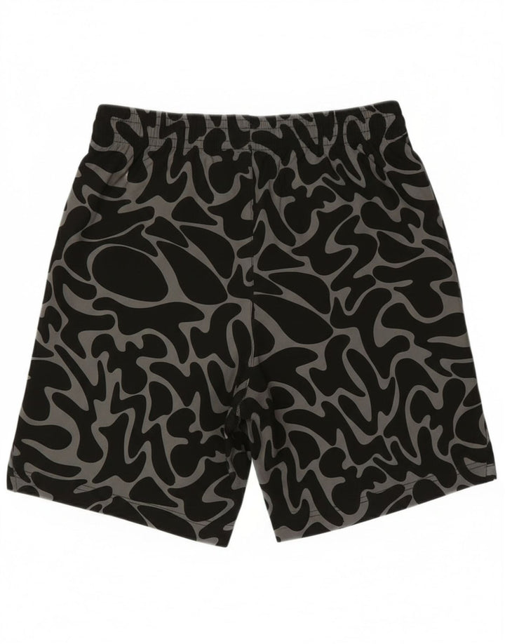 Shorts esportivos masculinos Reebok XS poliéster camuflado preto