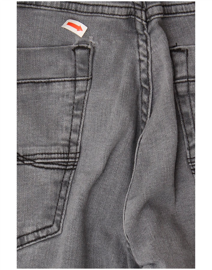 MUSTANG Mens Washington Slim Jeans W36 L32 Algodão Cinza
