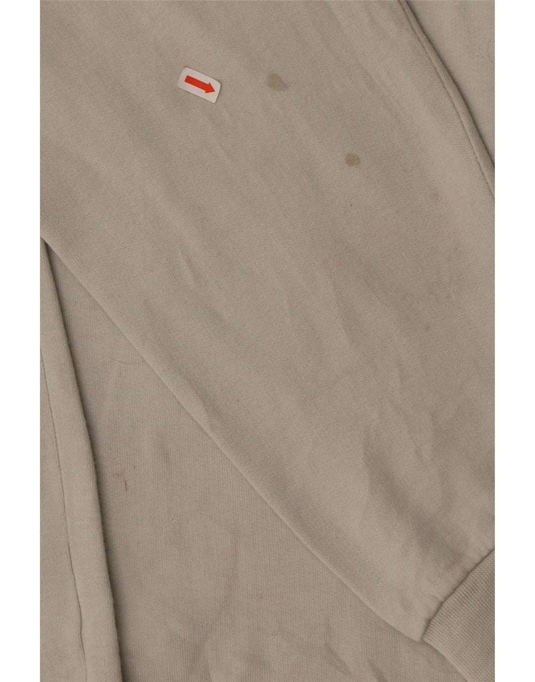 CHAMPION Suéter masculino com zíper e gola XL algodão cinza