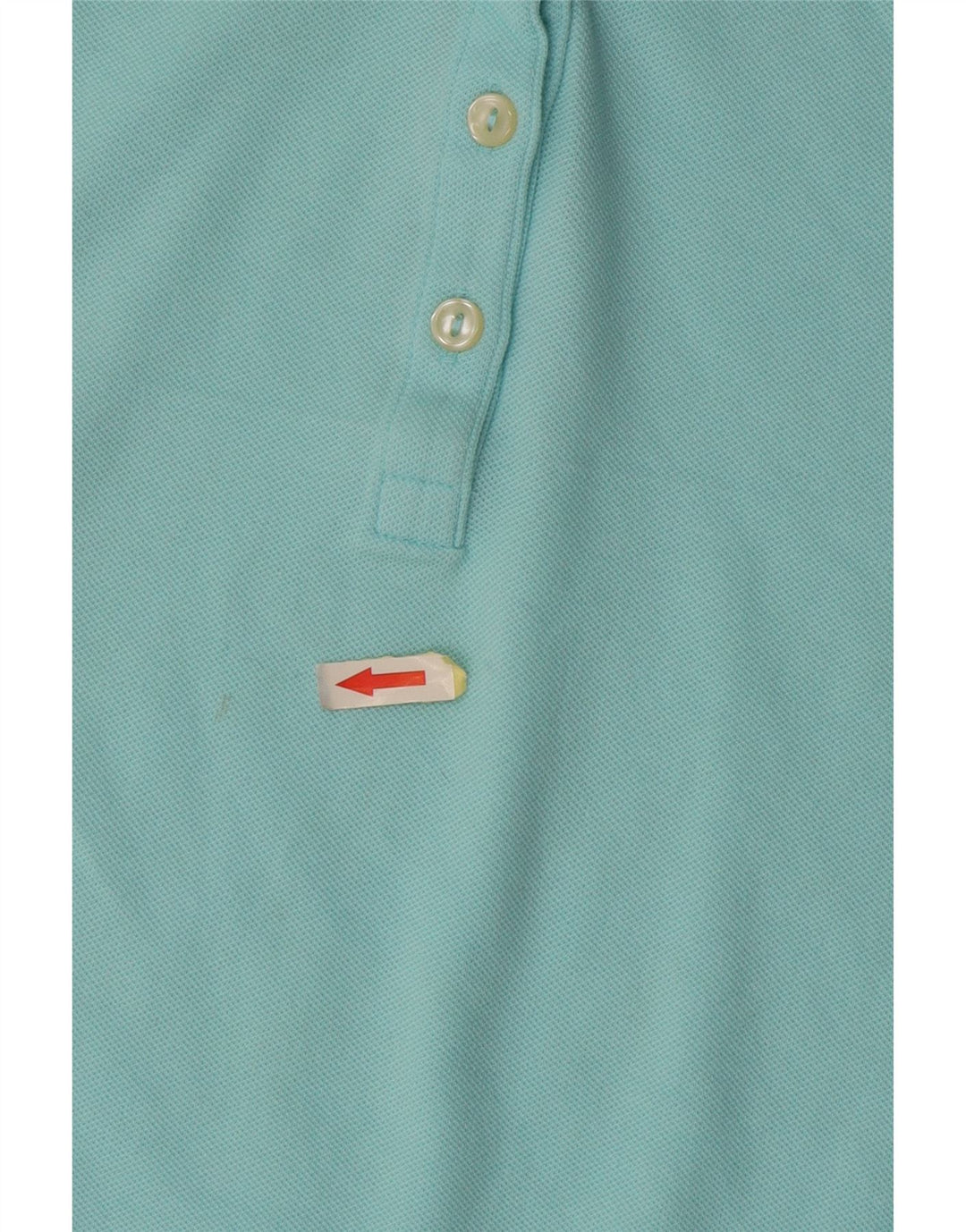 Camisa polo feminina Lacoste tamanho 46 XL azul algodão
