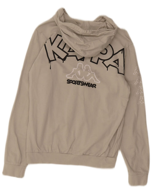 Jumper com capuz gráfico Kappa Boys 15-16 anos bege