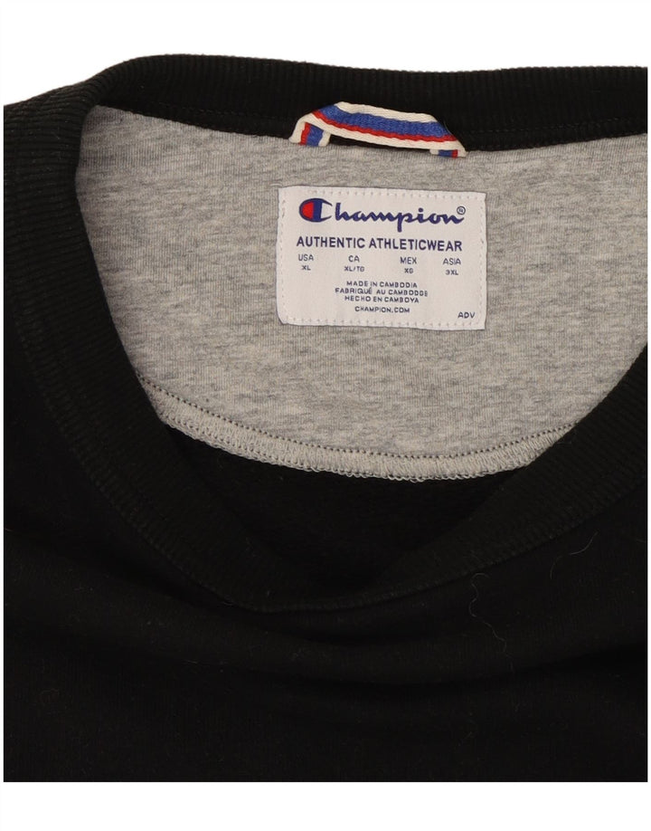 CHAMPION Suéter masculino XL preto