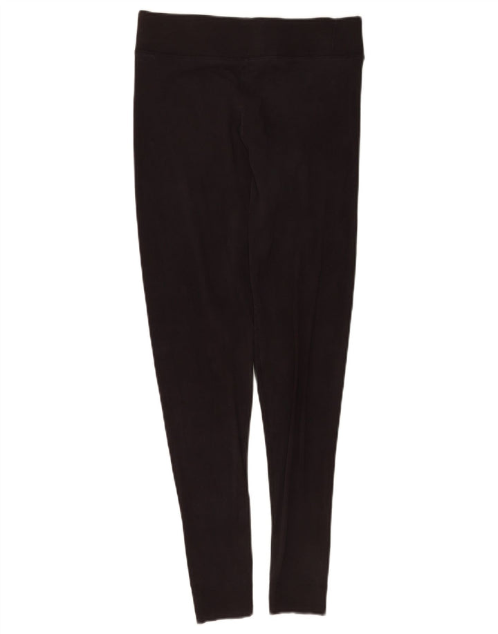 Leggings femininas Marks & Spencer Reino Unido 10 pequenas viscose preta