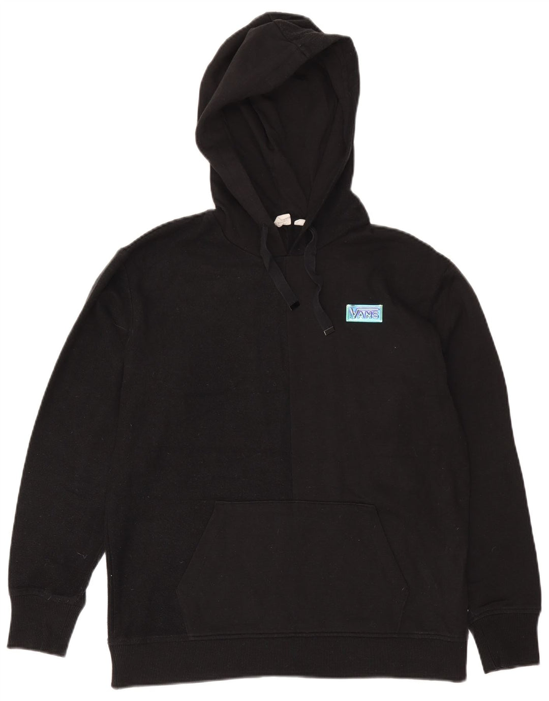 Vans Mens Hoodie Jumper Médio Algodão Preto