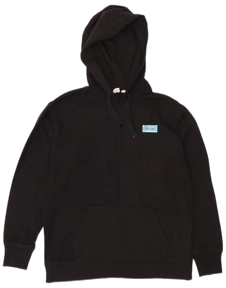 Vans Mens Hoodie Jumper Médio Algodão Preto