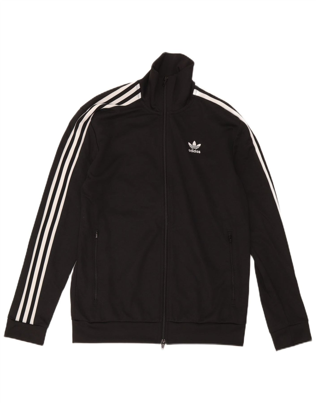 Adidas Mens Treino Top Jacket Pequeno Poliéster Preto