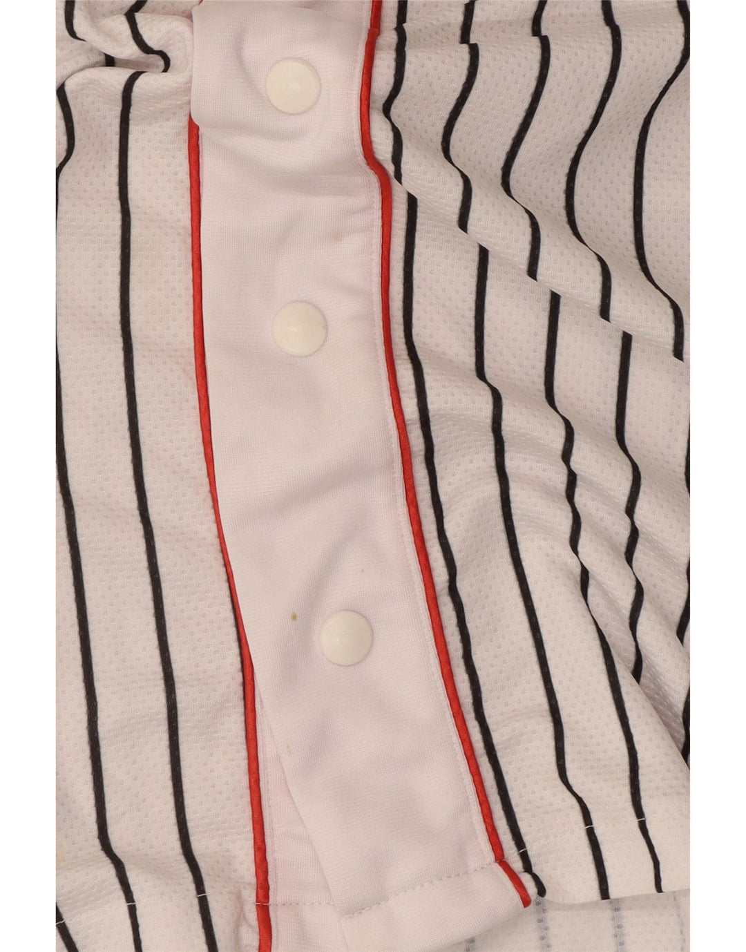 Camiseta masculina Starter Graphic Jersey pequena listrada branca de poliéster