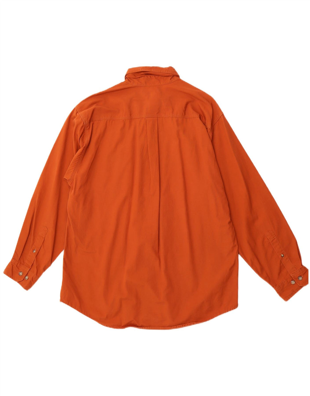 Camisa masculina CARHARTT grande algodão laranja