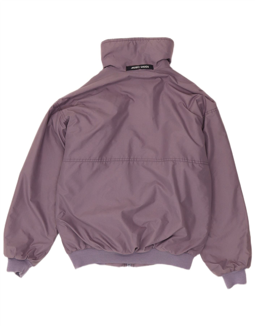 Jaqueta bomber masculina Musto Reino Unido 36 poliéster roxo pequeno