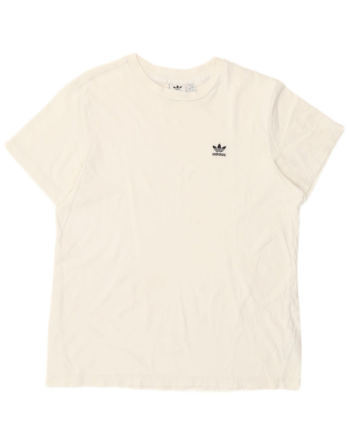Camiseta Adidas Feminina Top UK 12 Médio Algodão Branco