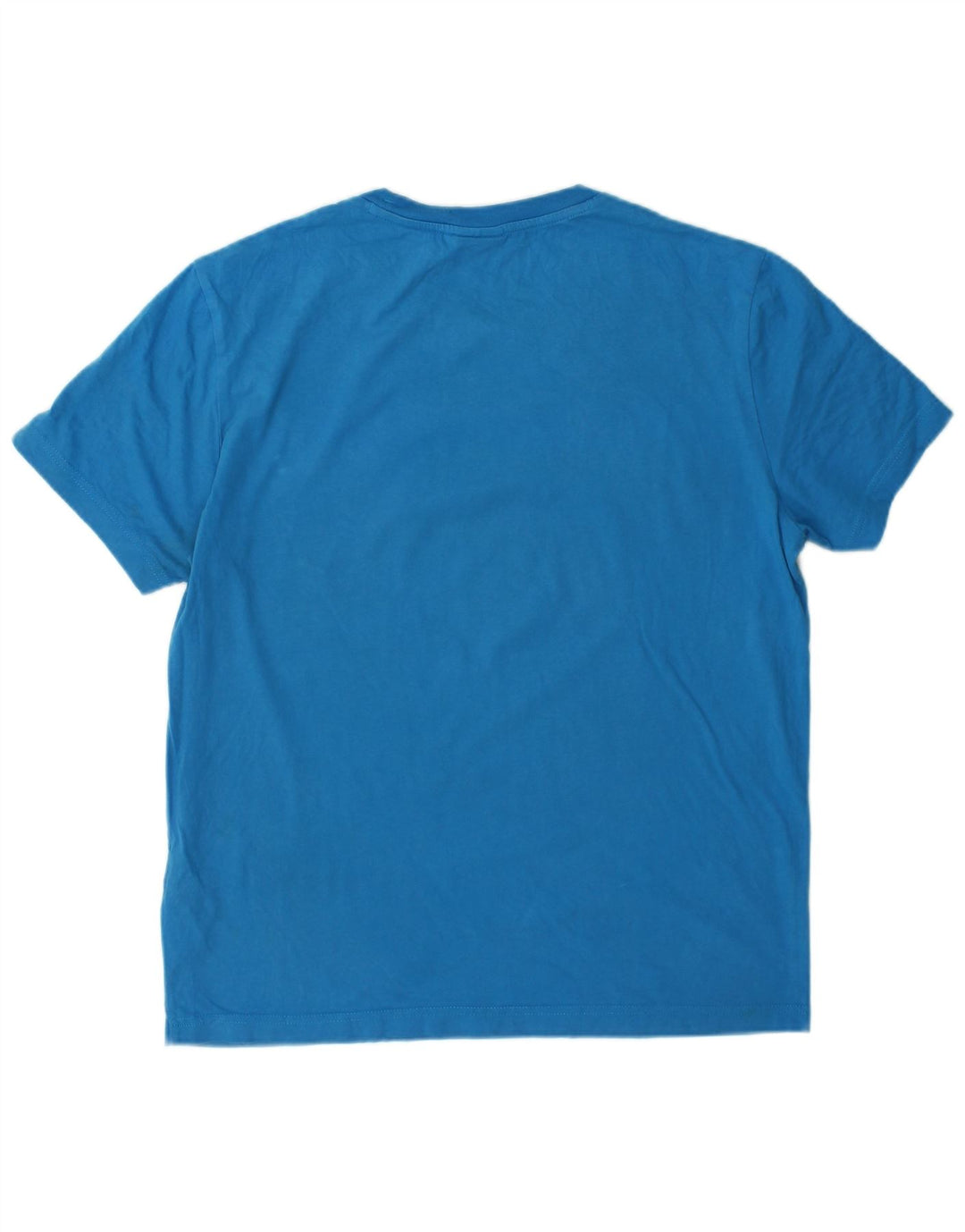Camiseta masculina estampada Champion algodão azul médio