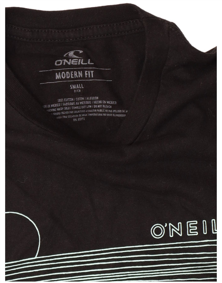 Camiseta masculina O'Neill com ajuste moderno e gráfico pequeno de algodão preto