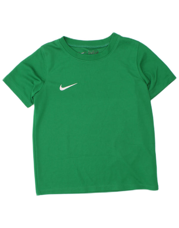 Camiseta Nike Menino Top 5-6 Anos Verde Poliéster