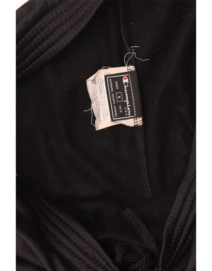 Calça esportiva masculina CHAMPION pequena de poliéster preto