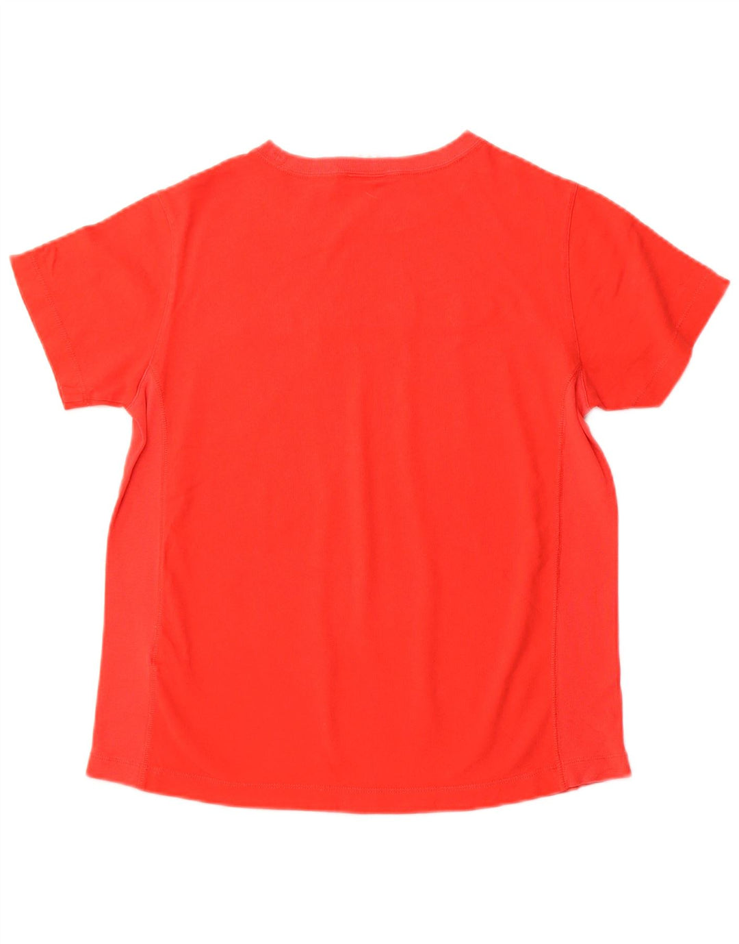 Camiseta feminina com estampa CHAMPION UK 12 algodão vermelho médio