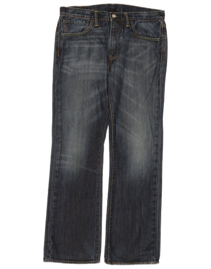 Levi's Masculino 527 Bootcut Jeans W34 L30 Azul Algodão