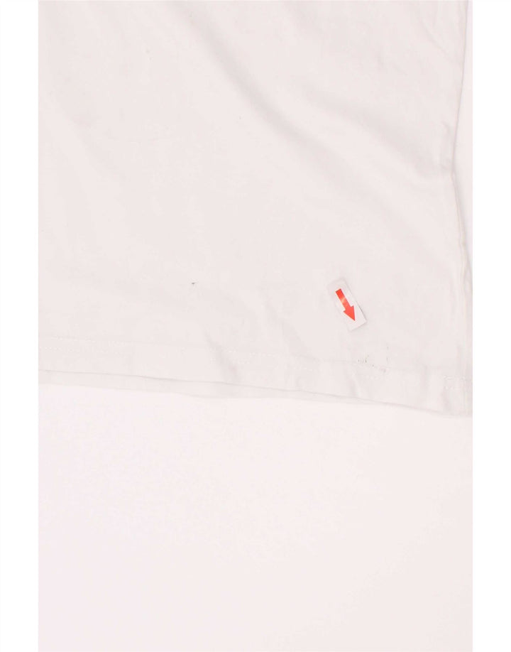 Top Kappa Boys Graphic T-Shirt 11-12 Anos Branco