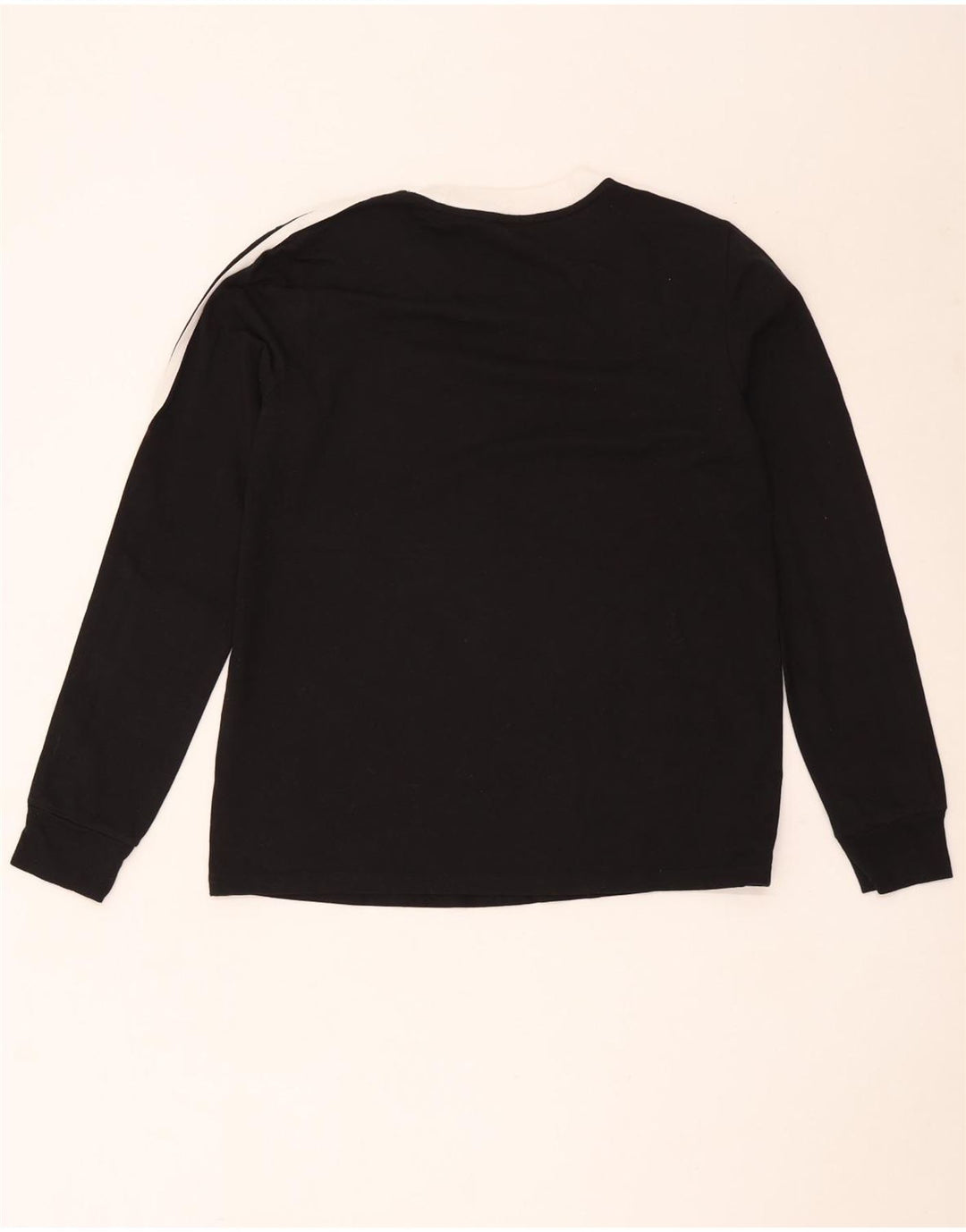 Top Feminino Adidas Manga Longa UK 16 Grande Preto
