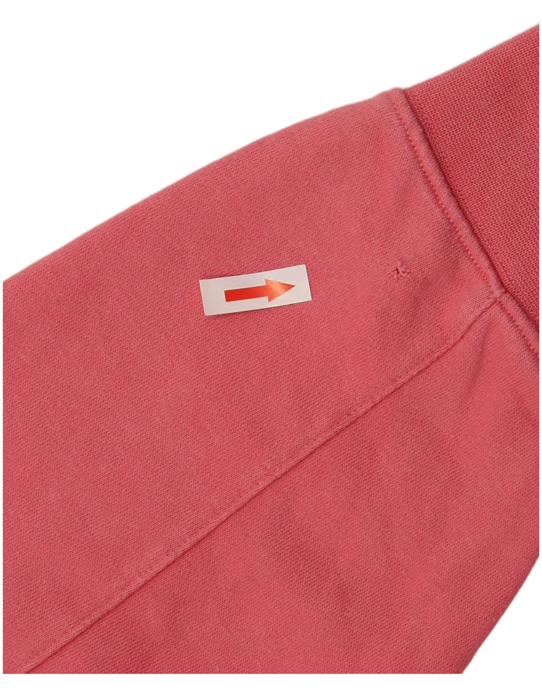 ADIDAS Womens Oversized Sweatshirt Jumper UK 10 Pequeno Algodão Rosa