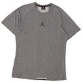 Camiseta Jordan masculina gráfica Top cinza médio colorblock