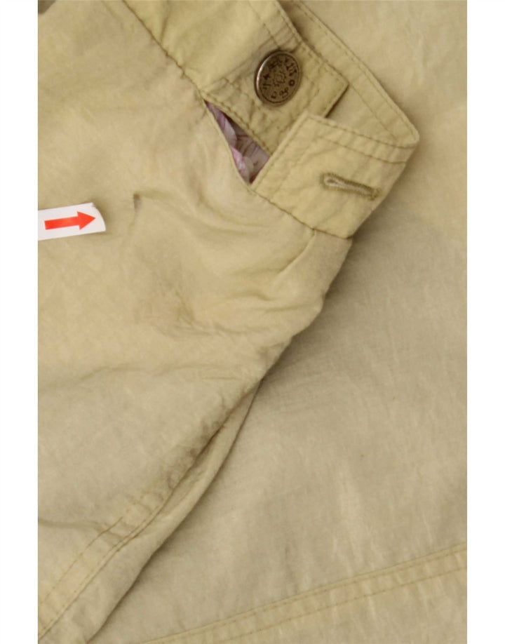 Jaqueta utilitária feminina oversized Yessica UE 38 poliamida cáqui médio