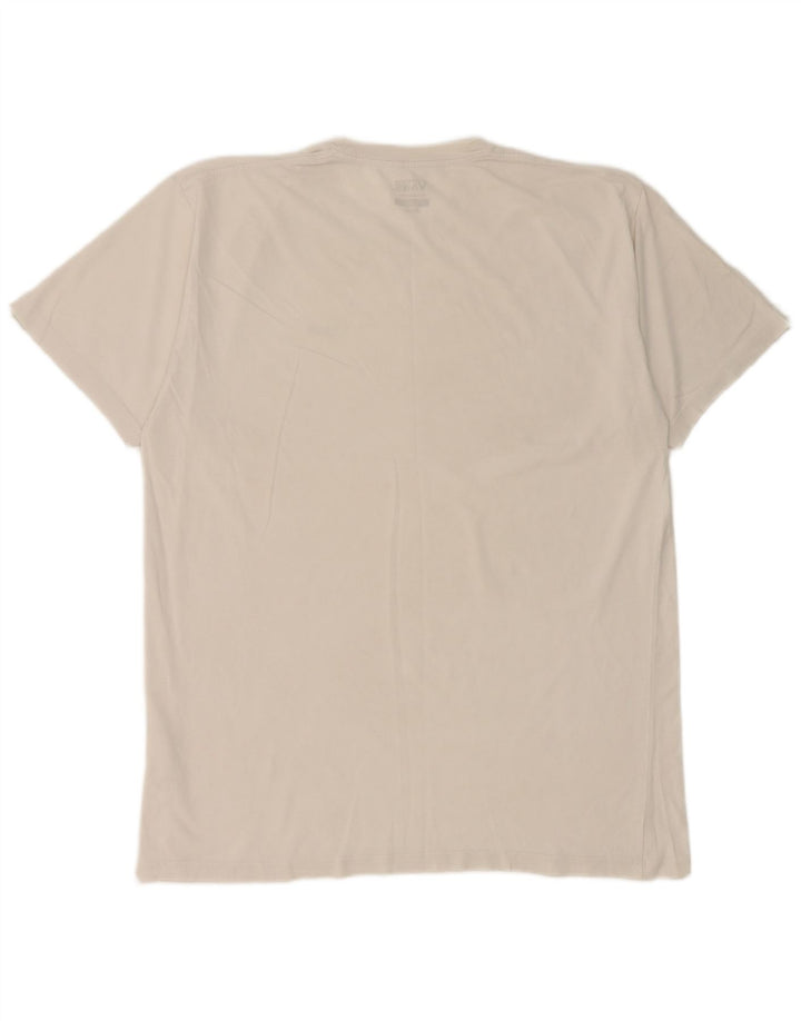 Camiseta Vans Masculina Classic Fit Top Grande Algodão Branco