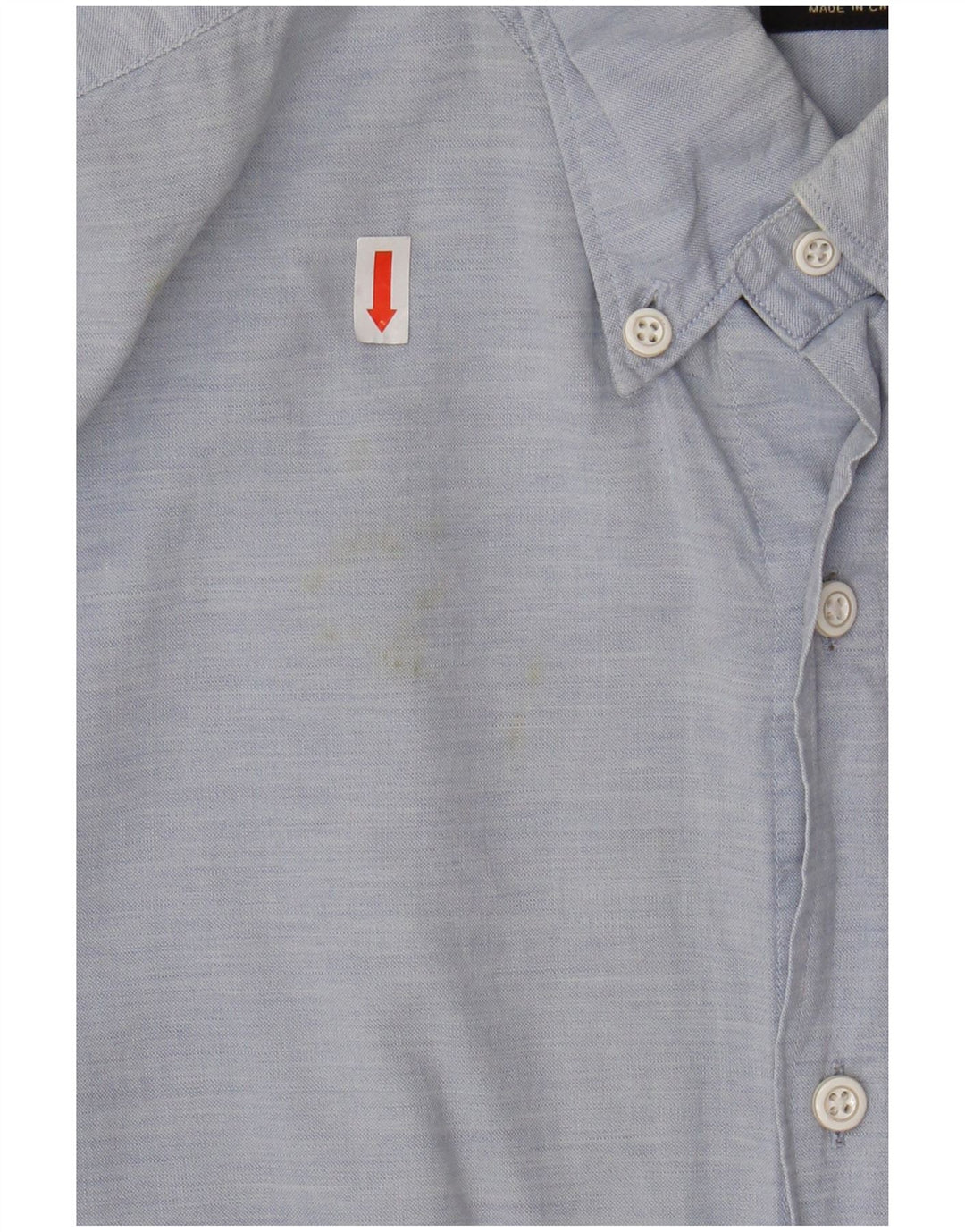 Camisa masculina MASSIMO DUTTI 2XL azul