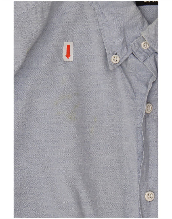 Camisa masculina MASSIMO DUTTI 2XL azul