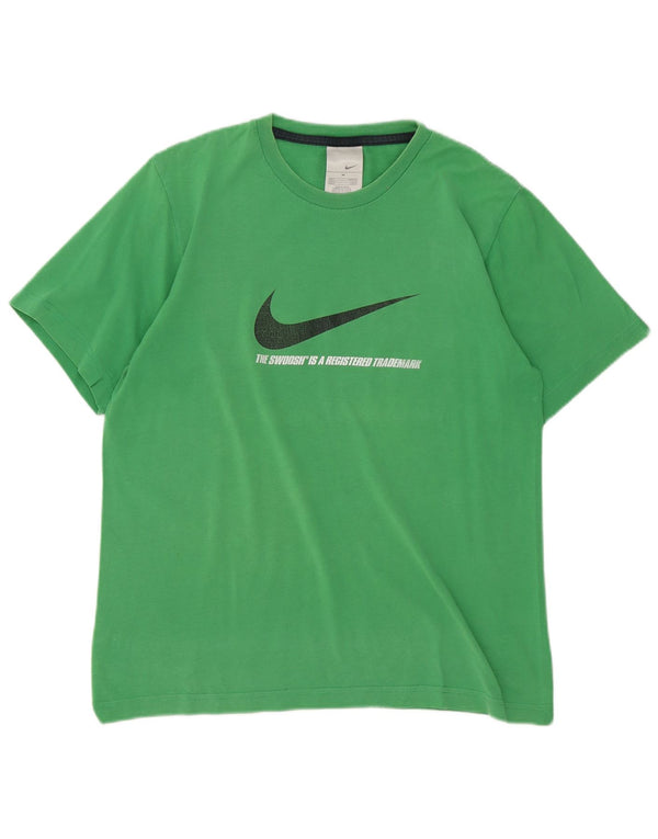 Camiseta Nike Masculina Graphic Top UK 39/41 Médio Algodão Verde