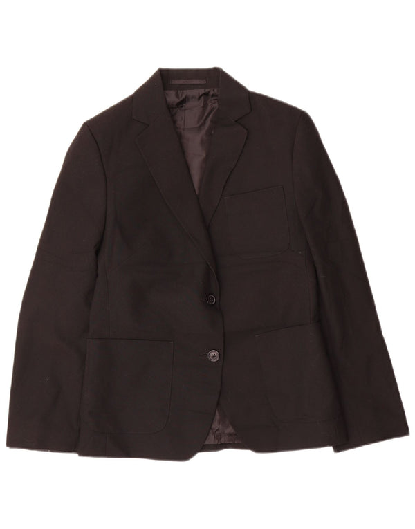 Jaqueta blazer de 2 botões Marks & Spencer Boys School 11-12 anos preta