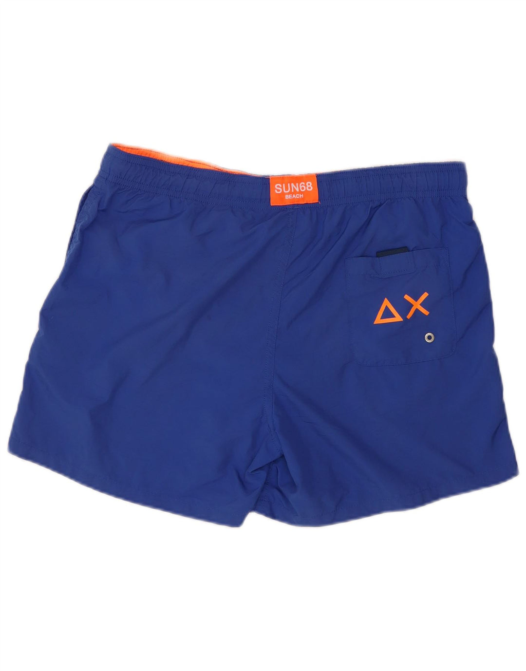 Sun68 Shorts de natação estampados para meninos 13-14 anos azul poliéster