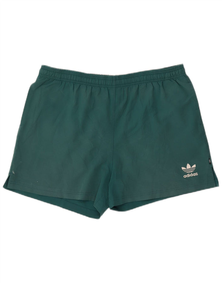 Shorts esportivos masculinos ADIDAS verde médio