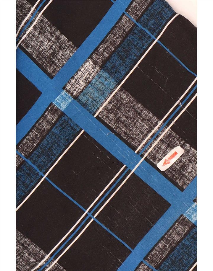 Shorts de natação masculino Billabong grande poliéster xadrez preto