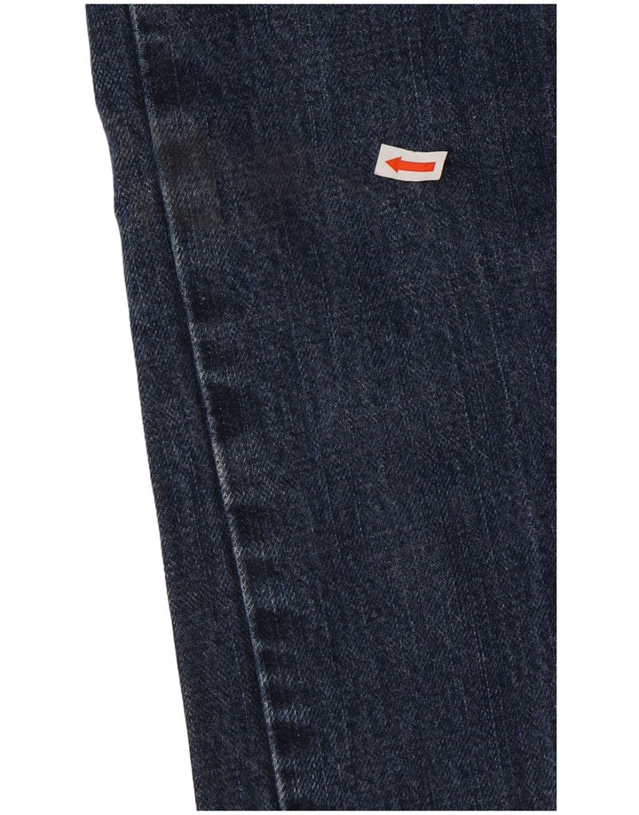 Calça jeans reta masculina HOLLISTER W34 L34 algodão azul