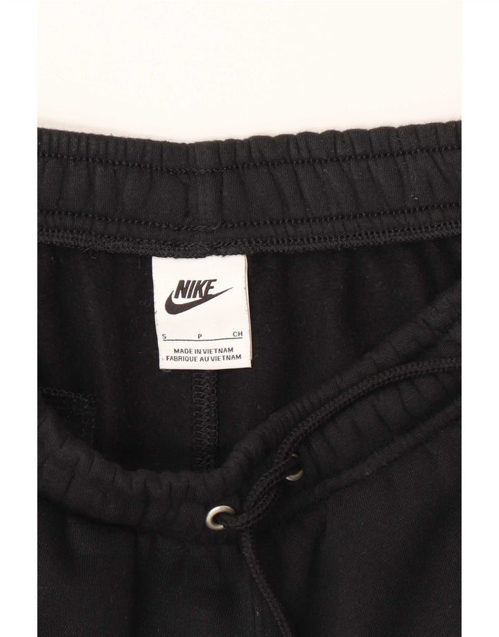 Nike Mens Cargo Calças de treino Joggers Pequeno Algodão Preto