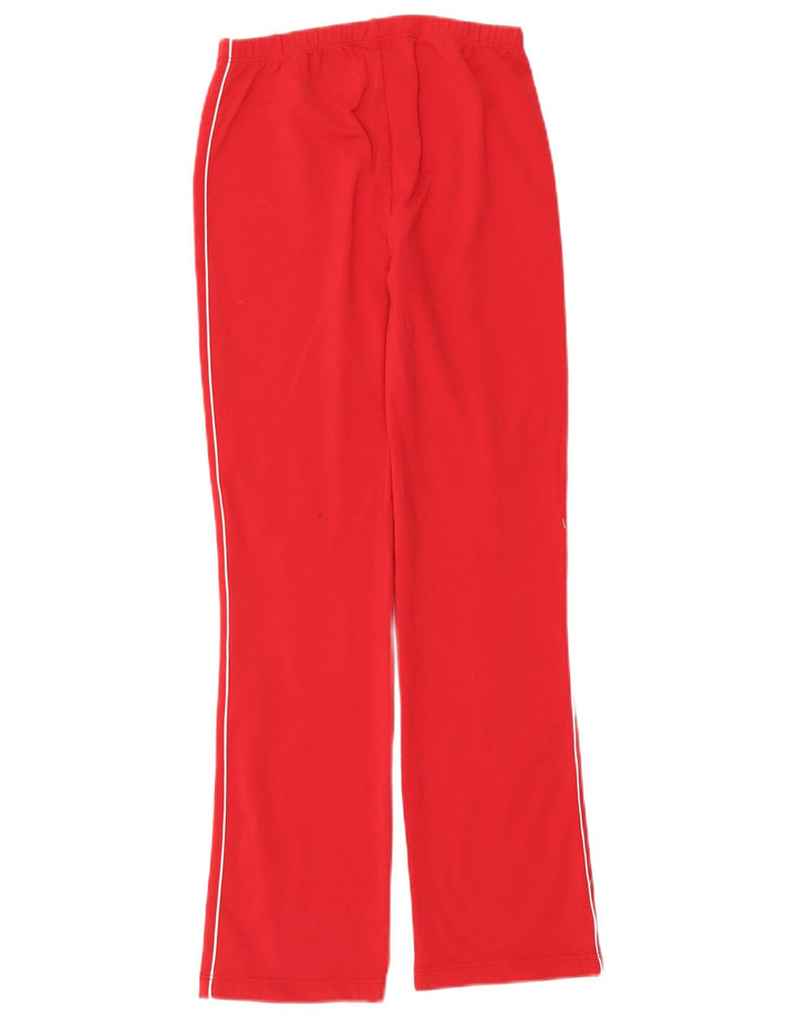 Calça de treino feminina Reebok UK 12 médio vermelho nylon