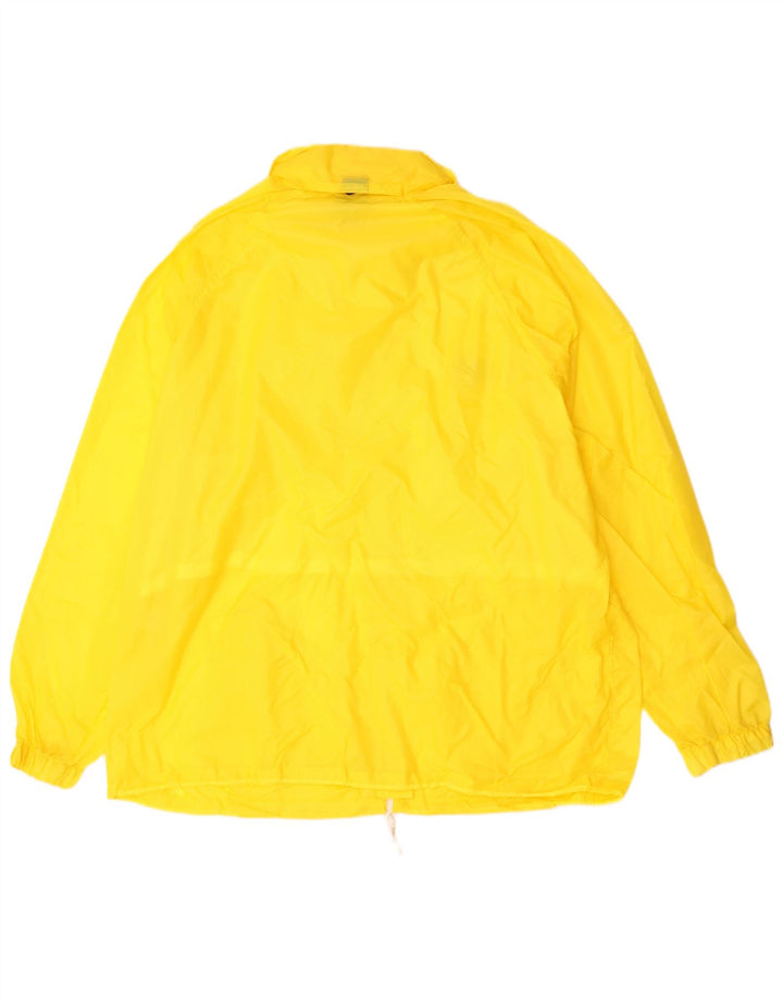 Jaqueta de chuva masculina Errea UK 44 2XL nylon amarelo
