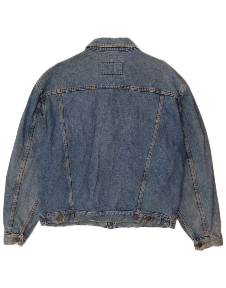 Jaqueta jeans masculina UNIFORM UK 38 azul médio