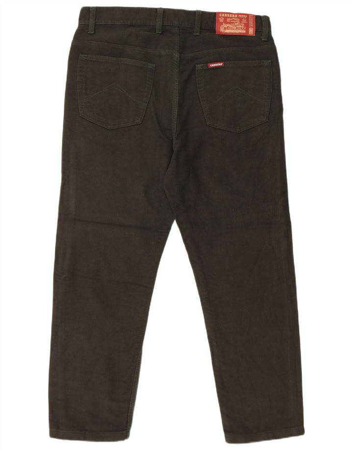 Calça masculina CARRERA 700 Regular Fit W34 L26 Algodão Cáqui