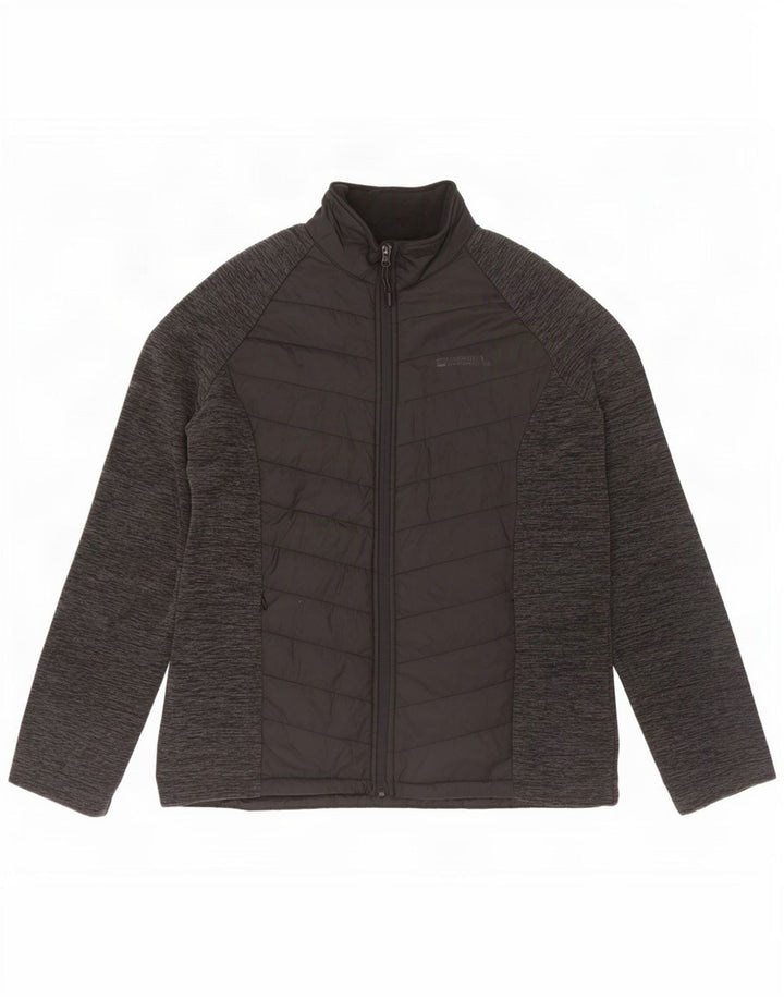 Jaqueta acolchoada feminina Mountain Warehouse UK 16 grande poliamida manchada preta