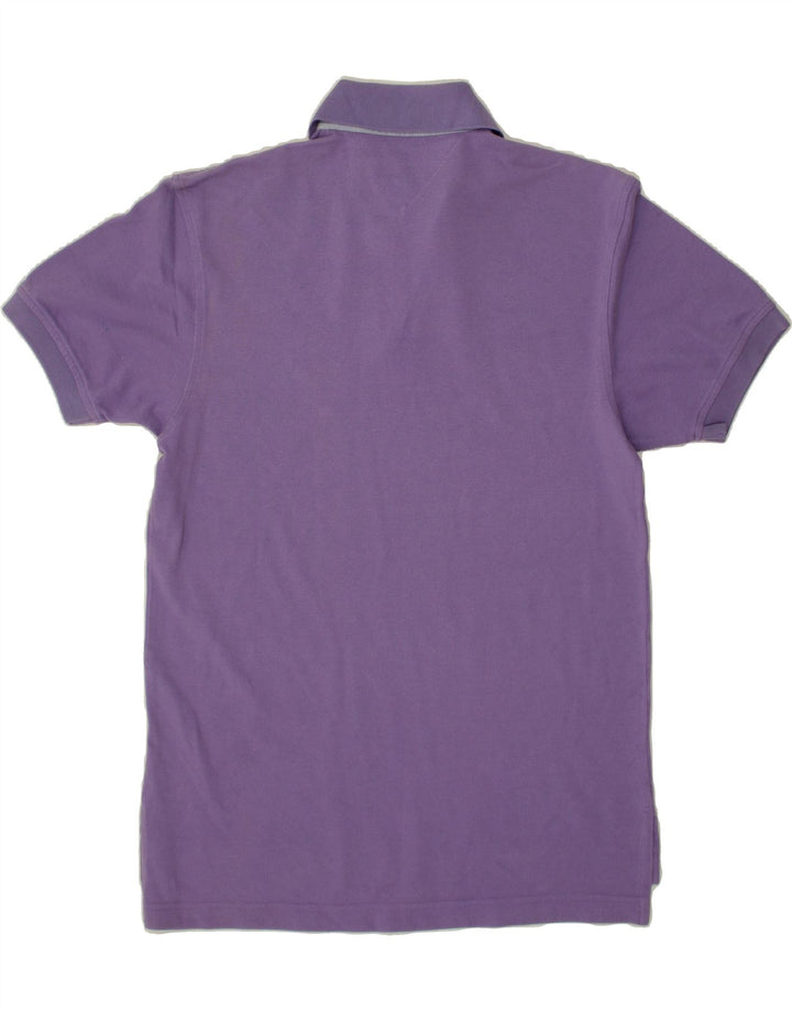 TOMMY HILFIGER Mens Polo Shirt Small Purple Cotton Vintage Tommy Hilfiger and Second-Hand Tommy Hilfiger from Messina Hembry 