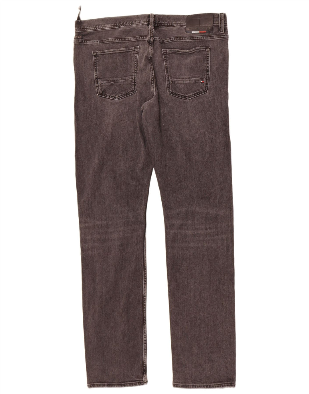 Tommy Hilfiger Masculino Bleecker Slim Jeans W36 L34 Cinza Algodão