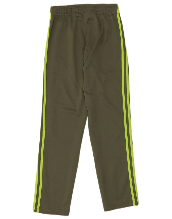 Calças de treino ADIDAS Boys Climalite 11-12 anos cáqui poliéster