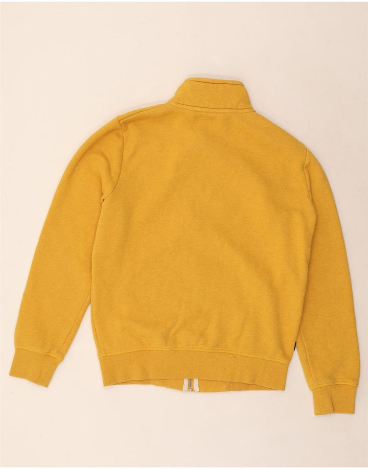 Superdry Mens Tracksuit Top Jacket Pequeno Algodão Amarelo