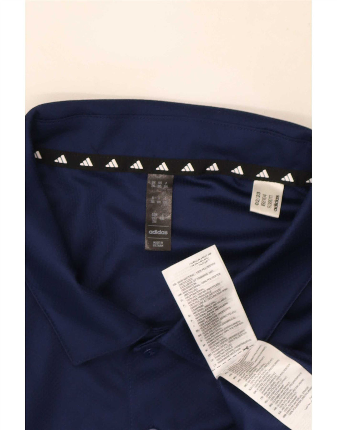 Adidas Mens Aeroready Polo Shirt 2XL Azul Marinho Poliéster