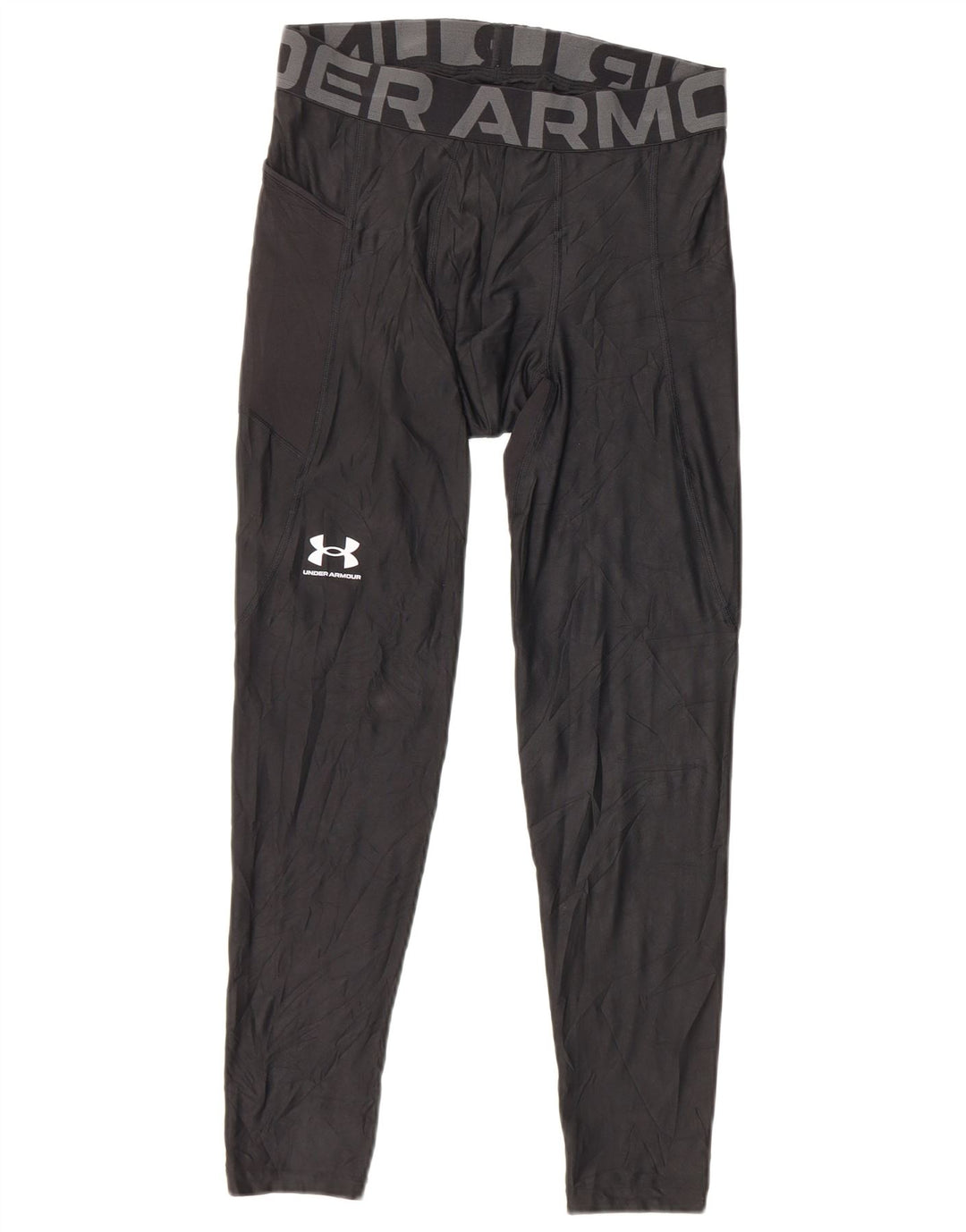 Under Armour Masculino Heat Gear Graphic Leggings Grande Preto